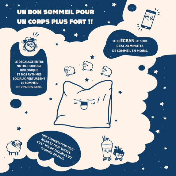 Agir pour sa santé, c&rsquo;est faire de chaque nuit un allié pour ses journées !